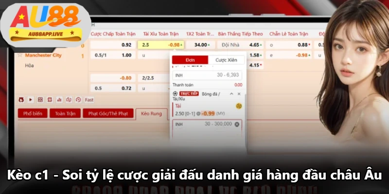 Kèo c1 - Soi Tỷ Lệ Cược Giải Đấu Danh Giá Hàng Đầu Châu Âu