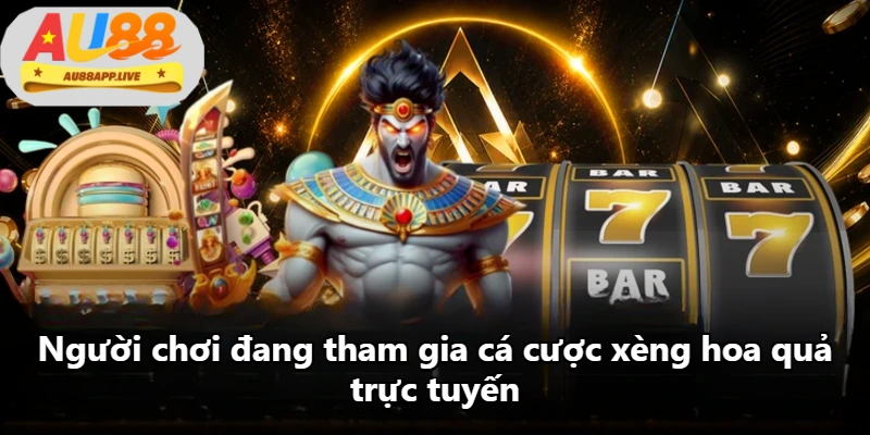 Người chơi đang tham gia cá cược xèng hoa quả trực tuyến Người chơi đang tham gia cá cược xèng hoa quả trực tuyến